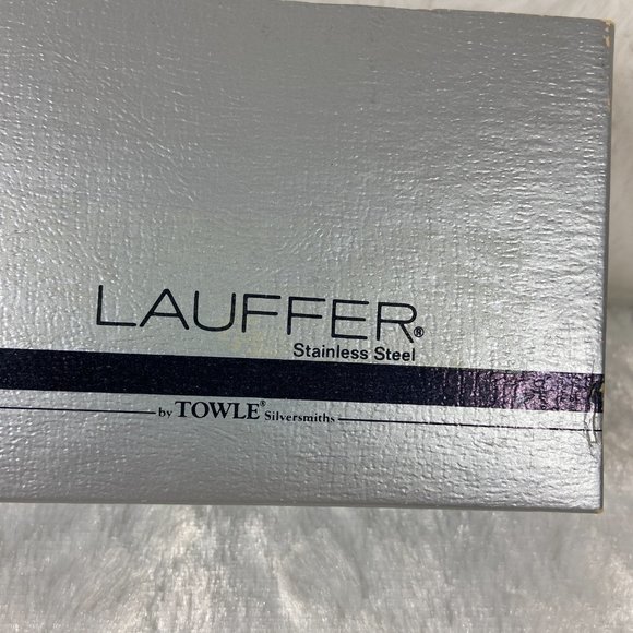 6 Pc Towle Stainless Steel Baroness Hostess Serving Set plus 1 odd Silver Plated - Picture 2 of 7